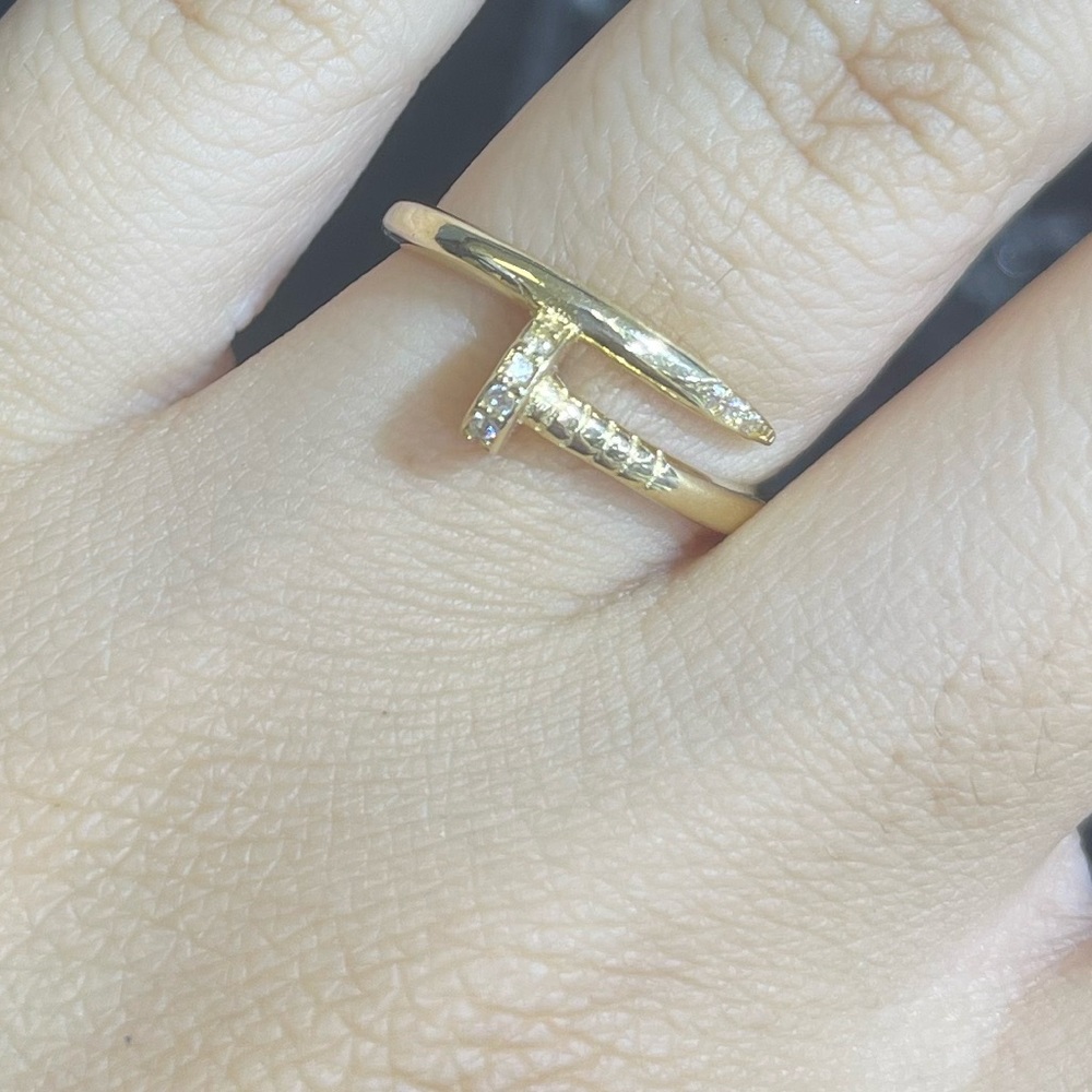 14KT GOLD RING - Picture 5 of 6